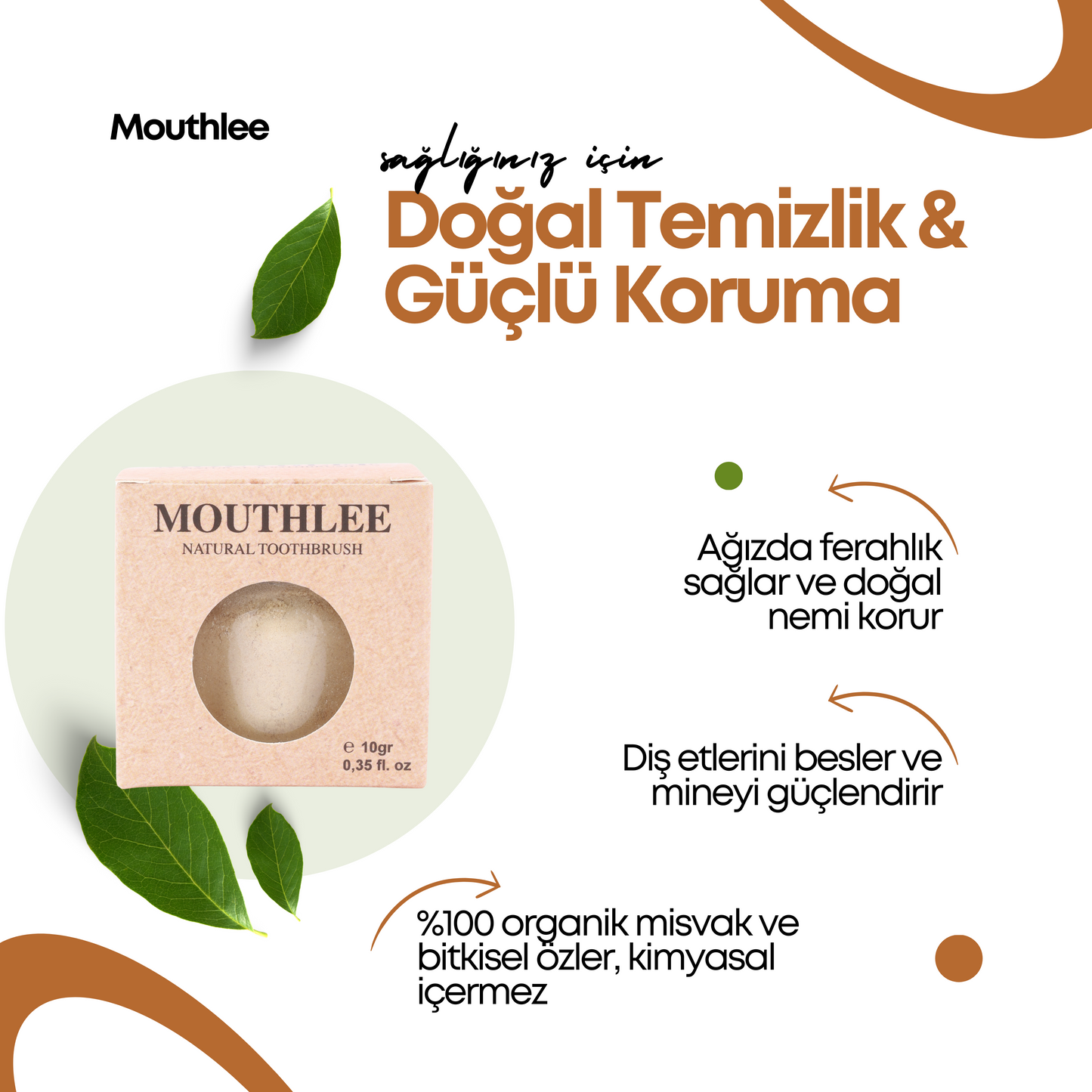 Mouthlee %100 Doğal Diş Bakım Seti 🌿🦷